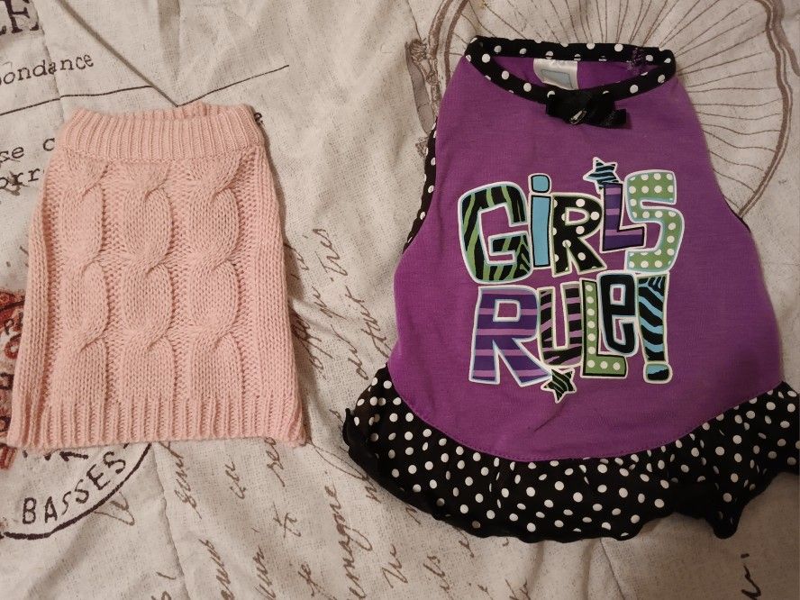 Xsmall Dog/cat Dresses