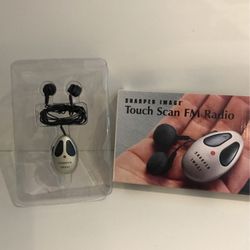 Sharper Image Touch Scan Fm Radio