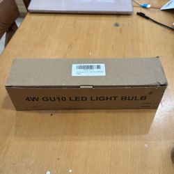 4W GU10 LED Light Bulb 5000K - 6 Bulbs
