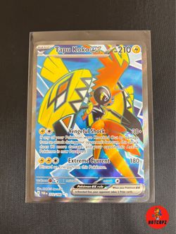 Pokemon Tapu Koko ex Full Art Ultra Rare Paradox Rift 222/182