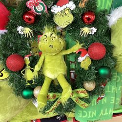 Grinch Christmas Wreath
