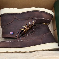 steel toe work boot size 13