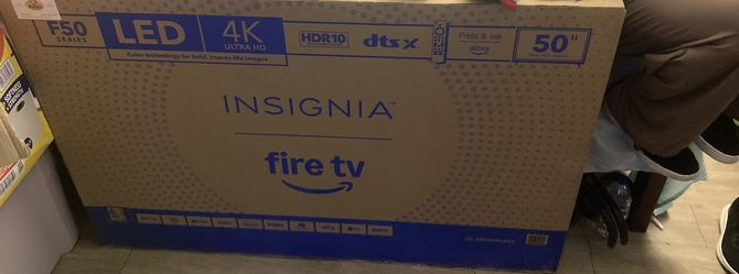 4k LED Insignia Fire TV 50 Inch. Check Description For Price