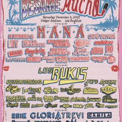 2 Besame Mucho Ticket GA $250 Each