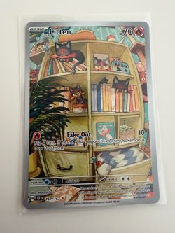 Litten - Temporal Forces - Pokemon Card