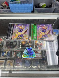 Spyro the Dragon PS1 $30-$40 Each Gamehogs 11am-7pm