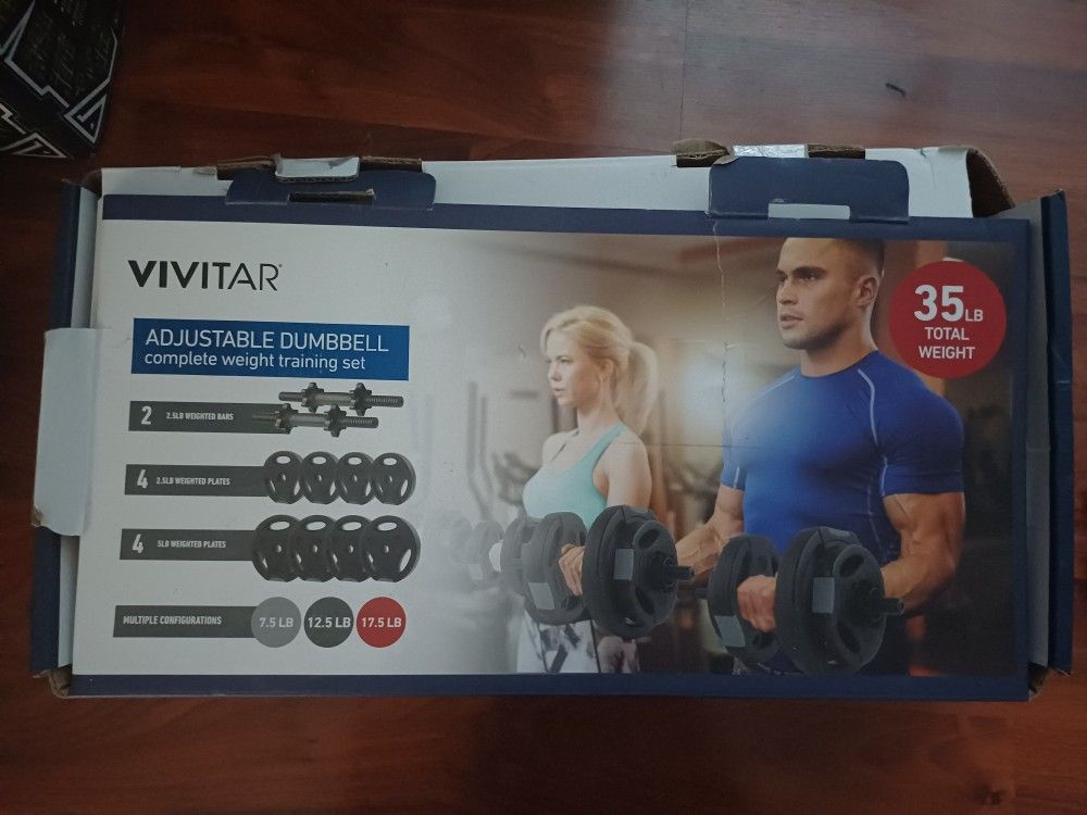 Dumbbell Set 7.5Lb, 12.5Lb, 17.5Lb