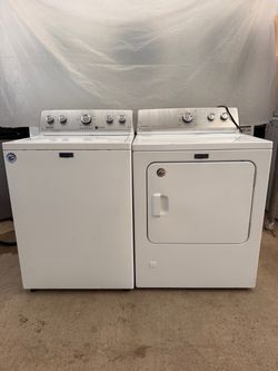 Maytag washer and dryer