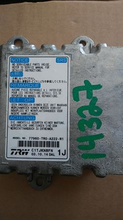 Honda civic 2013 srs module