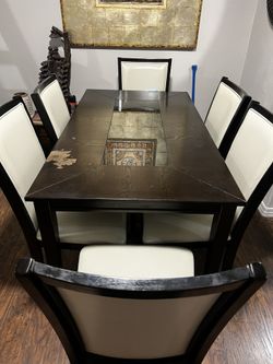 Dining Table With 6 Chairs