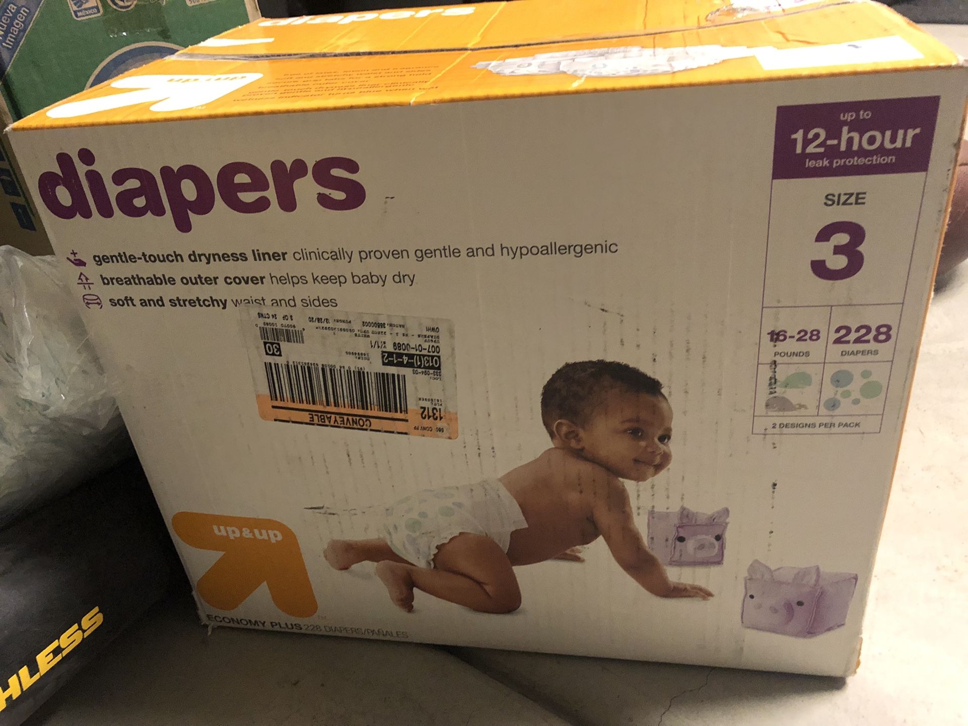 396 Size 3 Diapers