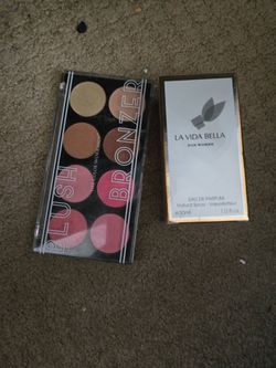 Perfume and blush & bronzer