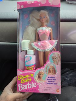 Foam N Color Barbie