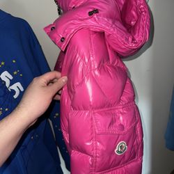 Pink Moncler Size 5