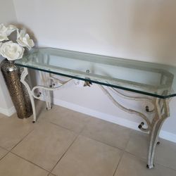 Glass Entry Or Bar Table
