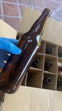 48 22 oz brown bottles homebrew FREE