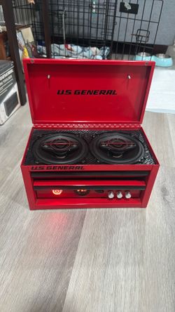 Bluetooth tool box speaker