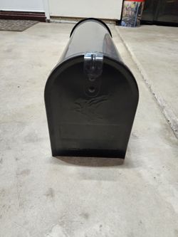 Gibraltar Mailboxes Elite series medium size black mailbox