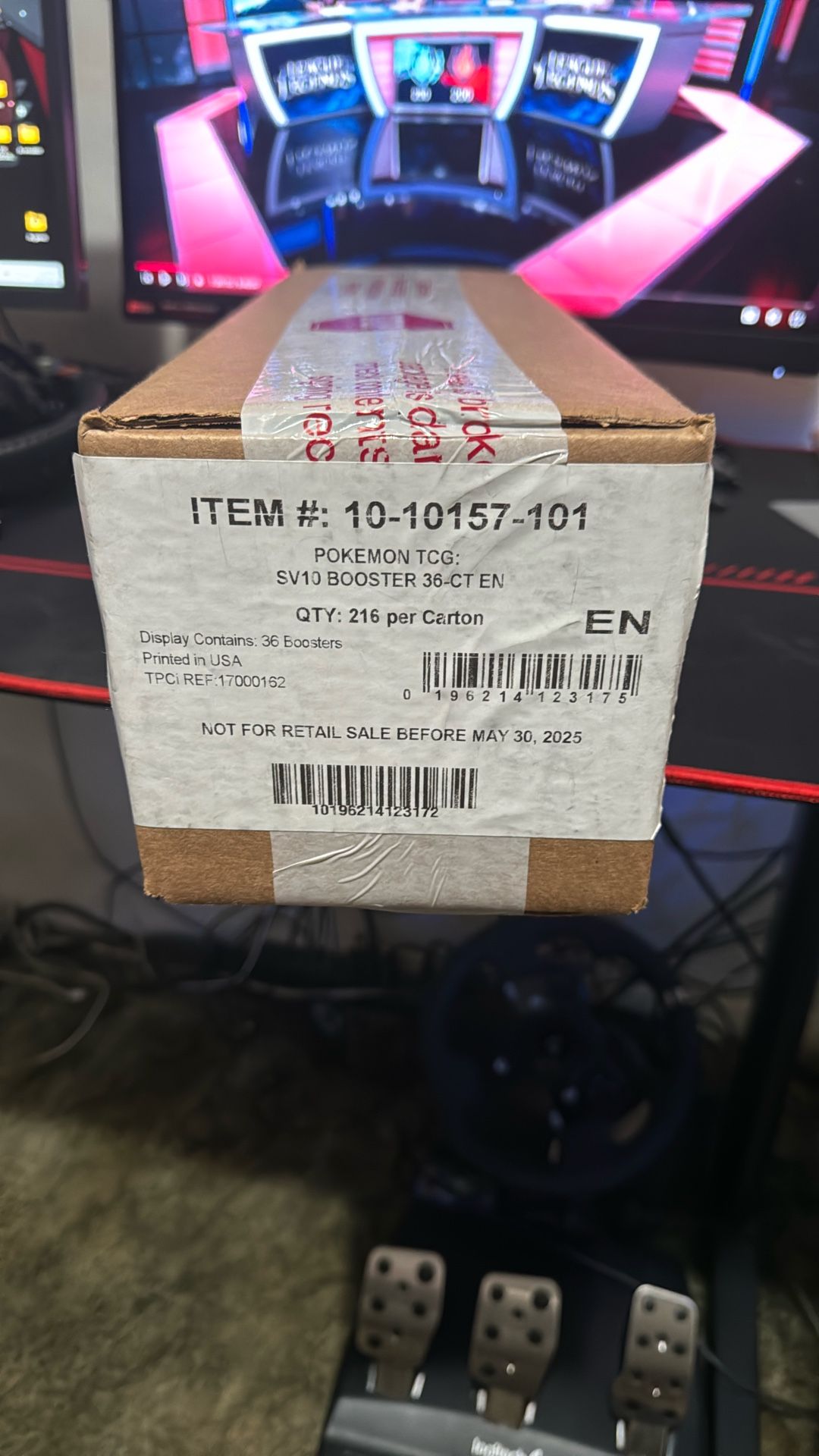 Pokemon Destined Rivals Sealed case Booster Boxes