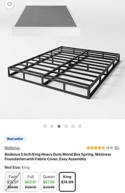 Heavy Duty King Box Spring