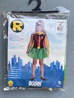DC Comics Robin Girl Toddler Halloween Costume