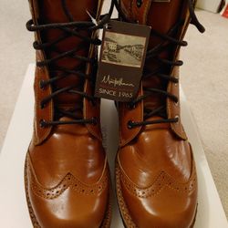Montelliana Men's Leather Italian Boots 