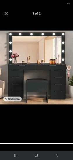 New Black Vanity