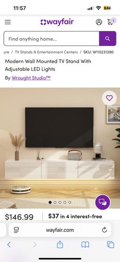 Wall Mounted tv Stand 