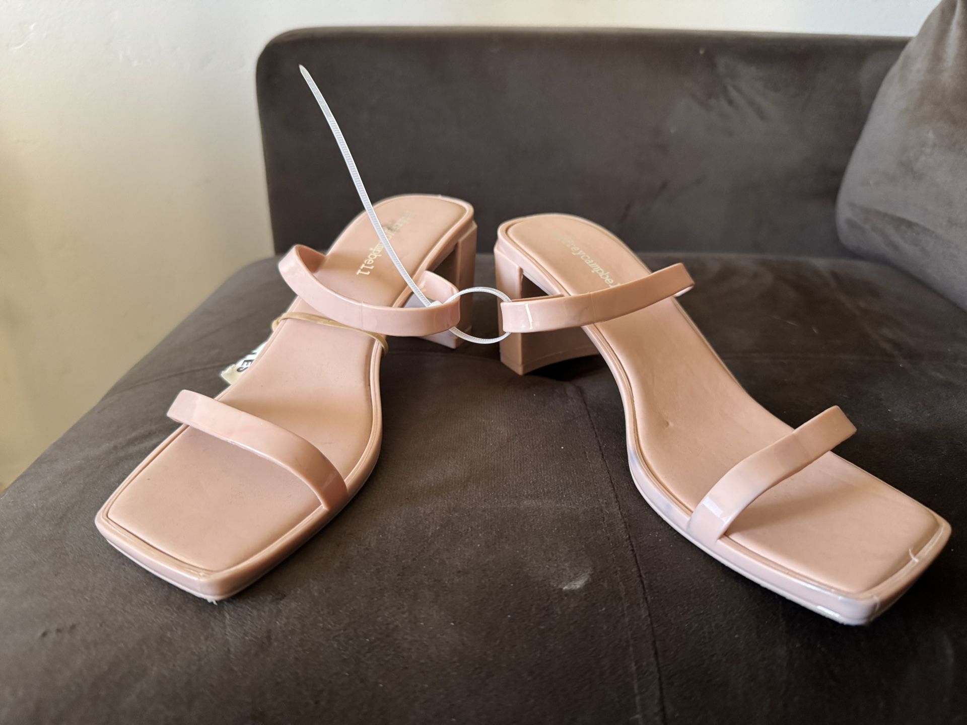 Nude Heeled Sandal