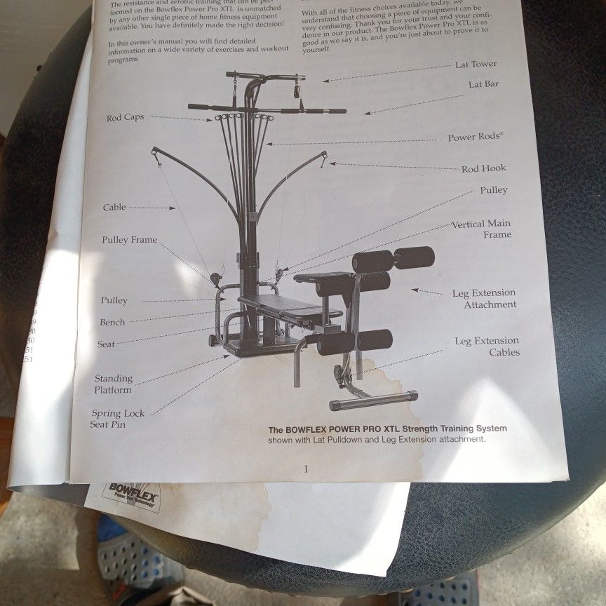 The Bowflex Power PRO XTL Strength Training System for Sale in Los Angeles CA OfferUp