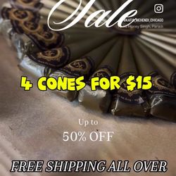 Organic Henna Cones For Sale