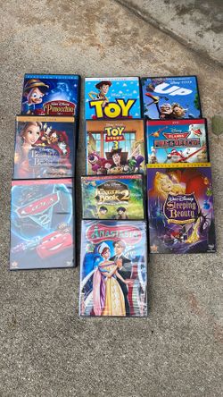 10 Disney DVDs 