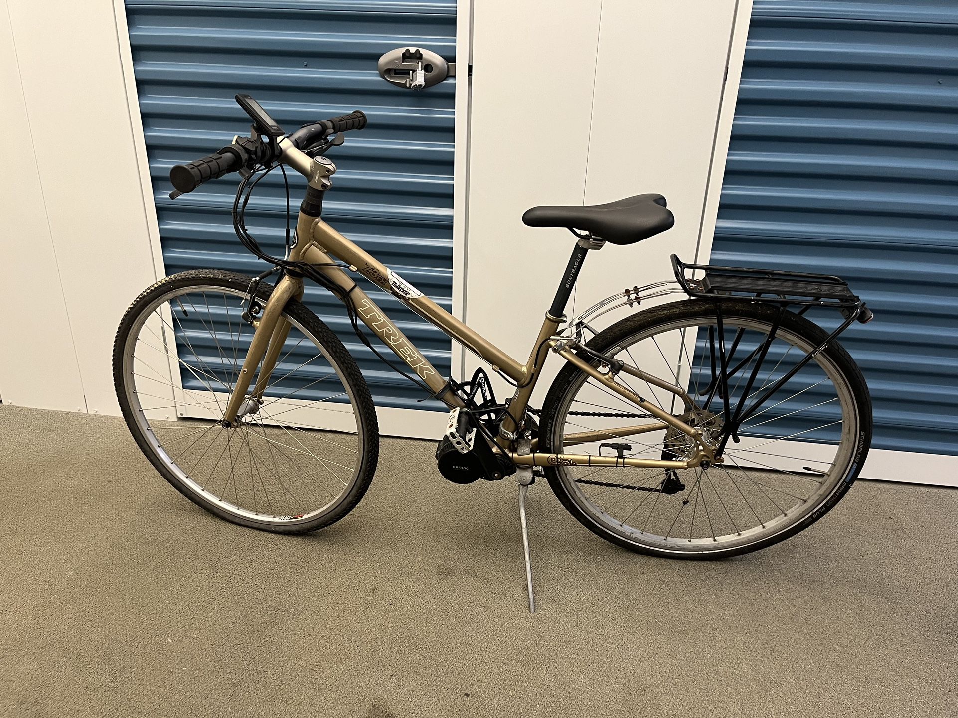 Trek Bike With Electric Bike Added (no Battery) 