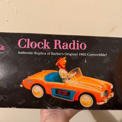 Barbie Clock Radio 