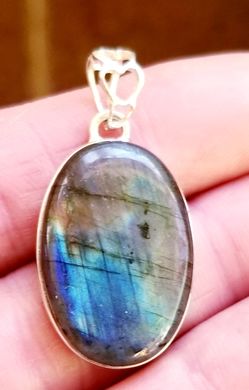 Labradorite 925 Sterling Silver pendant