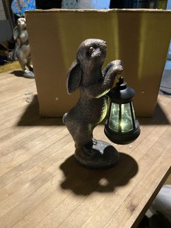 Miniature Bunny Statue