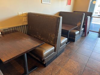 Restaurant booths
