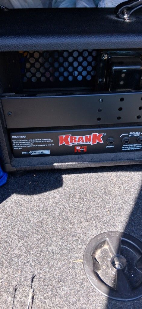 KRANK AMPLIFIER RHO1538 GREAT CONDITION
