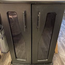 Black Fish Tank Stand