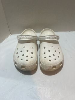 Crocks White Unisex Men’s 10 Women’s 12