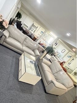 Cobbie Top Grain Leather Sofa