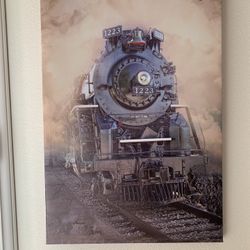 Beautiful Large Train Canvas