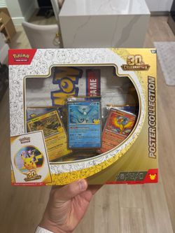 Pokemon 30th Celebration Poster Collection Box