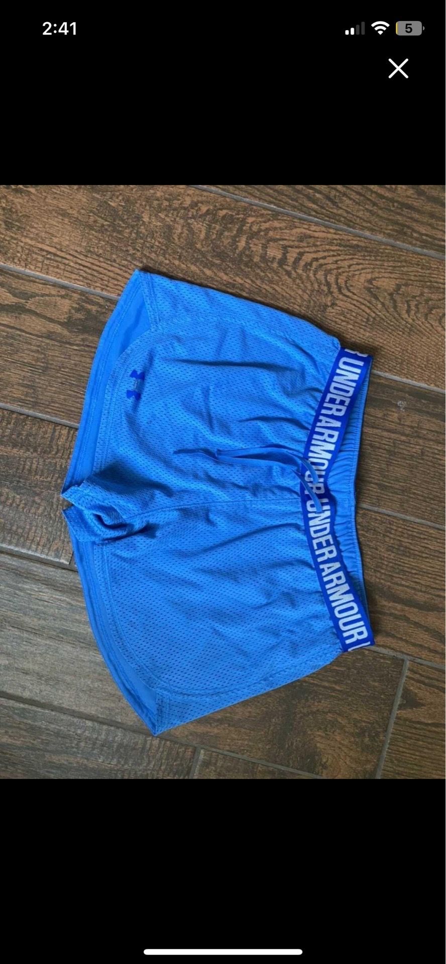 Under armour shorts small