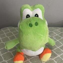 Nintendo Official Super Mario Yoshi 18” Round 1 Plush Toy