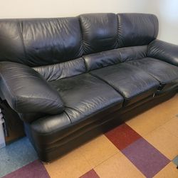 Leather Couch Set