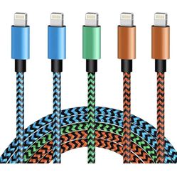 iPhone Lightning Cable 6 Ft (5 Cable Pack)