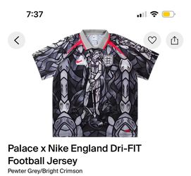 Palace x Nike England Football Jersey Sz L