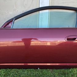 02-06 Acura Rsx Driver Door Redondo Red Pearl