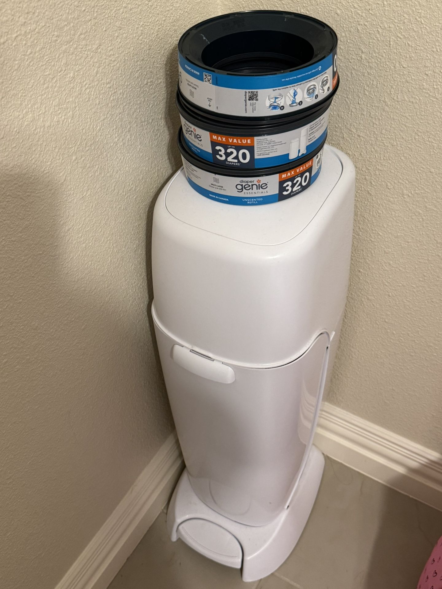 Diaper Gene With 3 Refill Bags